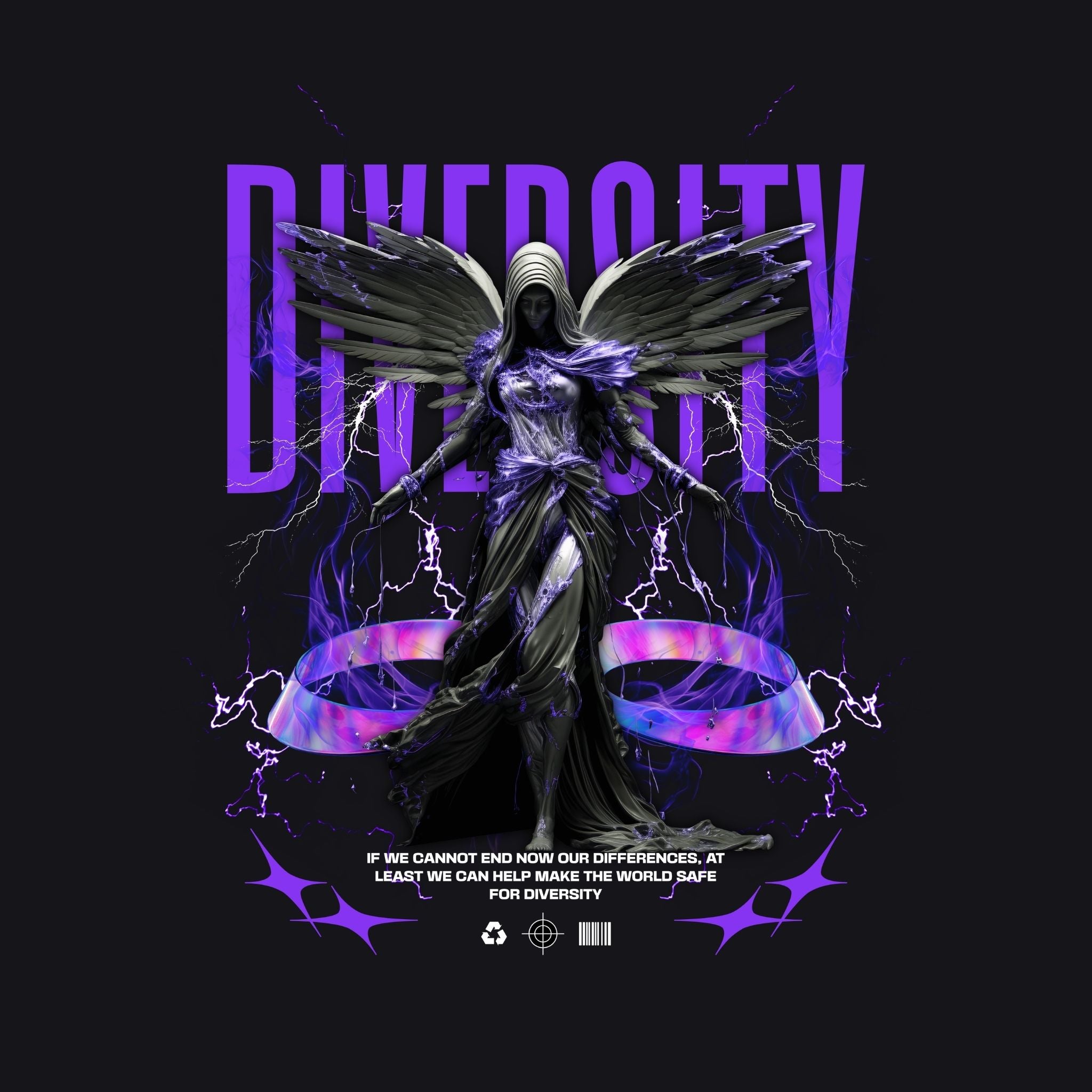 Diversity Graphic Oversized T-Shirt – Premium Streetwear