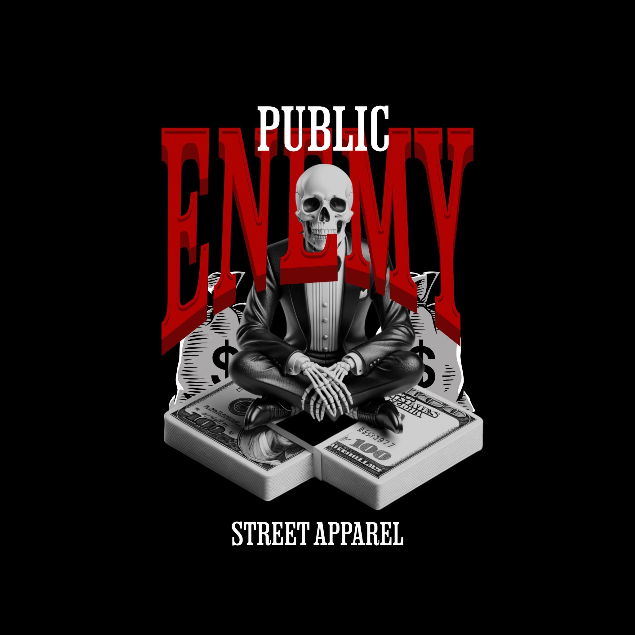 Enemy Streetwear Graphic T-Shirt for Men