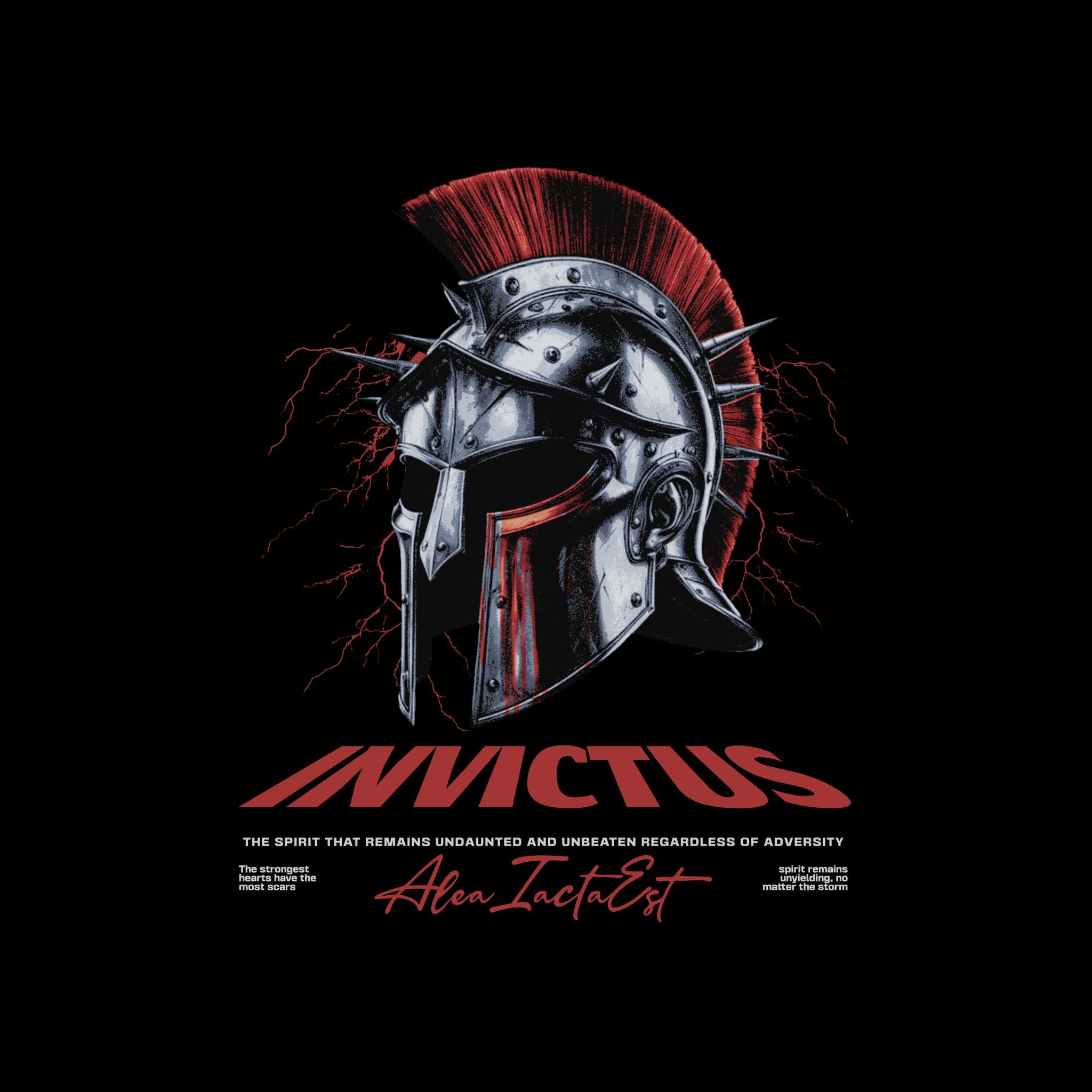Invictus Spartan Helmet Oversized T-Shirt