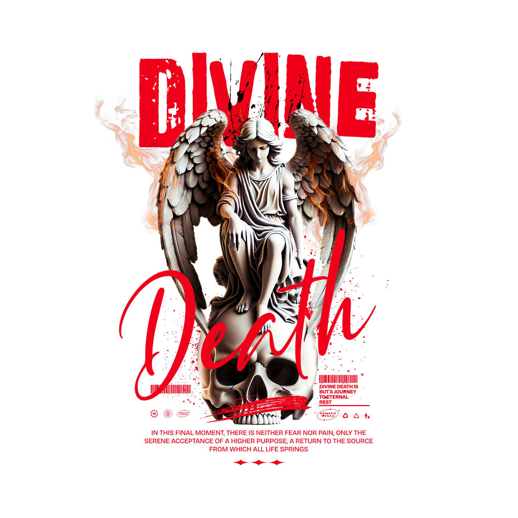 Divine Death Angel Oversized T-Shirt