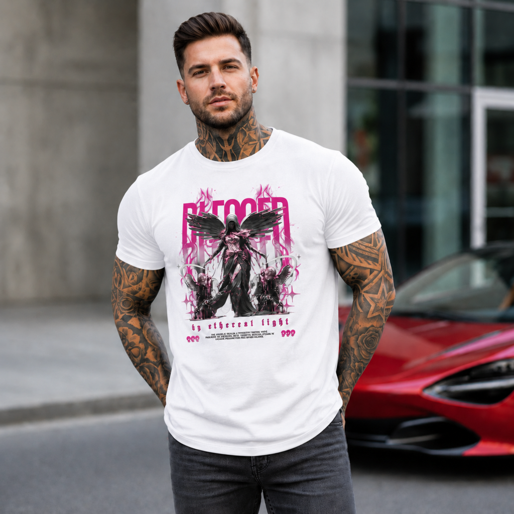 Lucifer Dark Fantasy Graphic T-Shirt