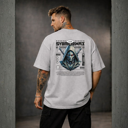 Cyborg Samurai Oversized T-Shirt – The Future is Fearless