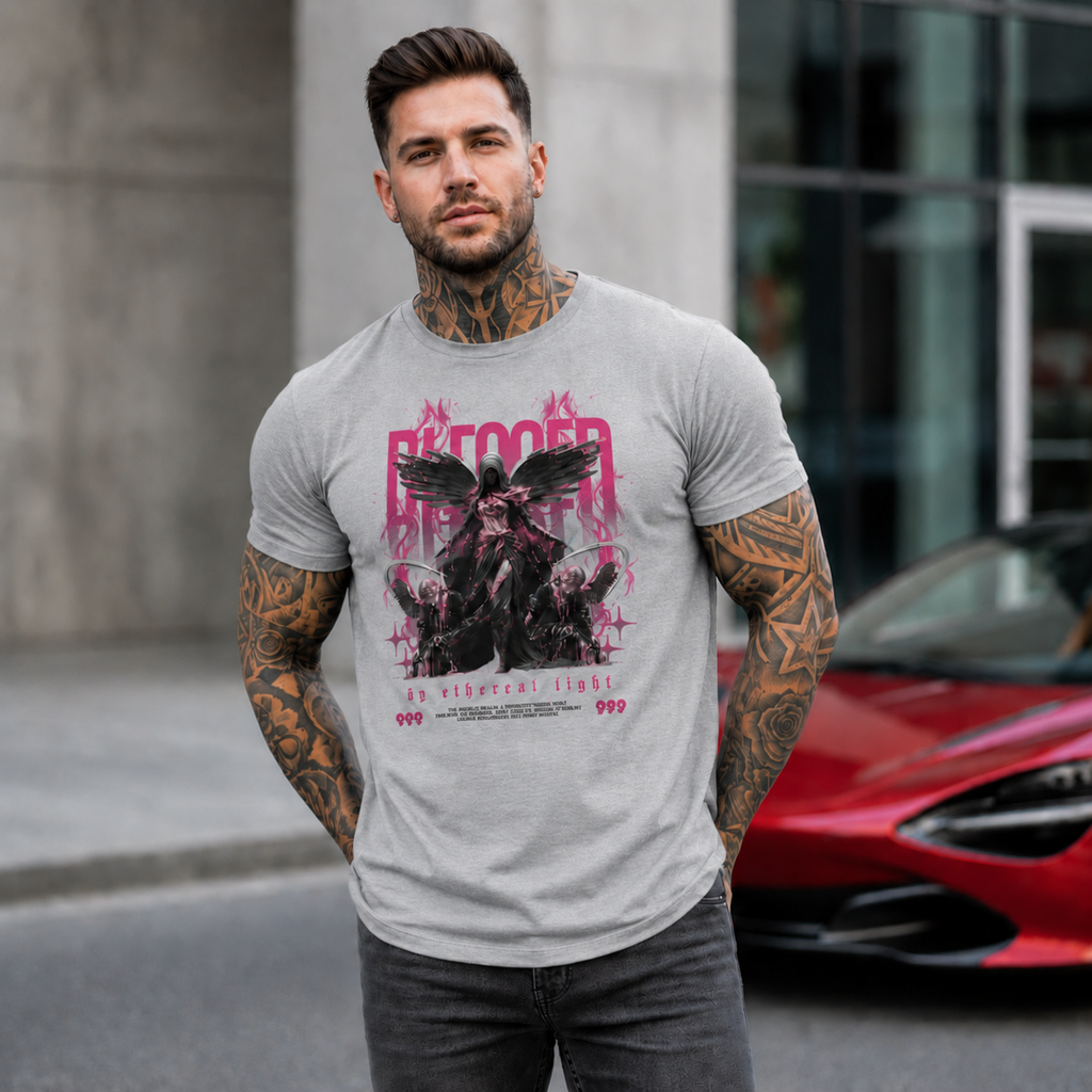 Lucifer Dark Fantasy Graphic T-Shirt