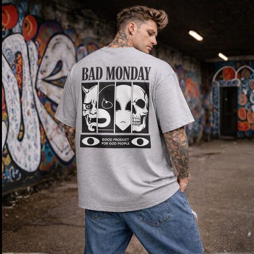 Bad Monday Oversized T-Shirt – Bold Streetwear Style