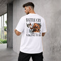 Ragnarok Warrior Oversized T-Shirt – Power Meets Streetwear