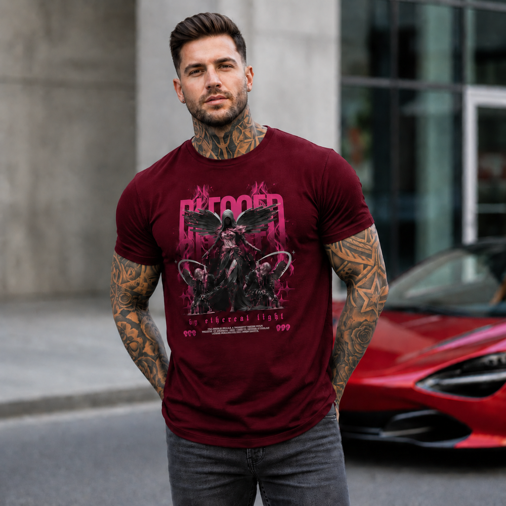 Lucifer Dark Fantasy Graphic T-Shirt