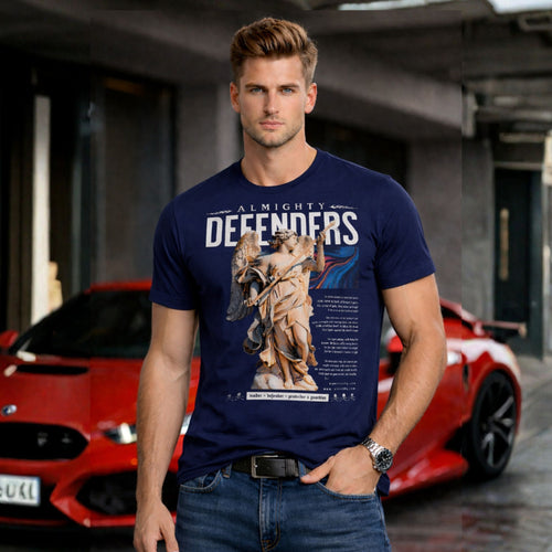 Almighty Defenders Premium Cotton Graphic T-Shirt