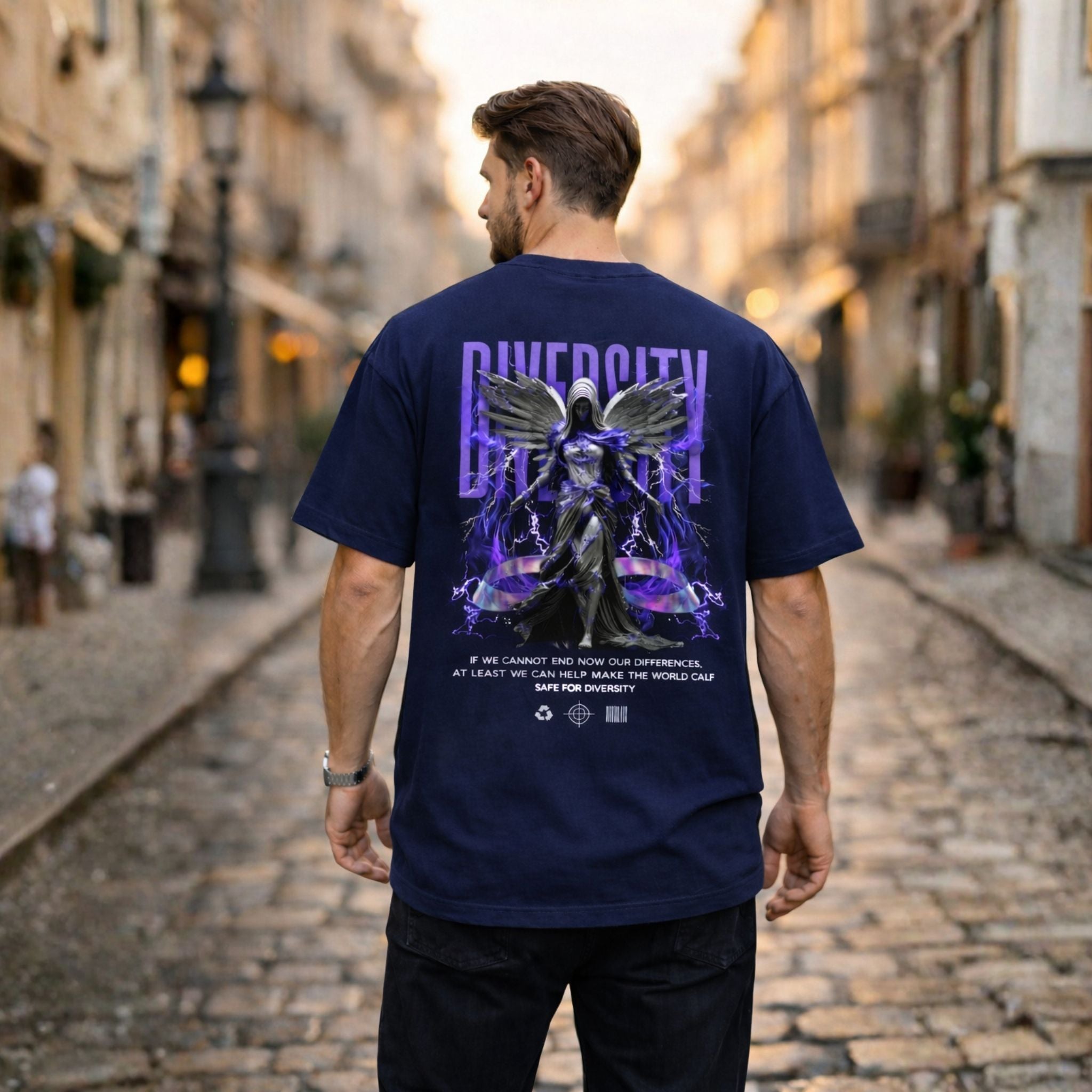 Diversity Graphic Oversized T-Shirt – Premium Streetwear