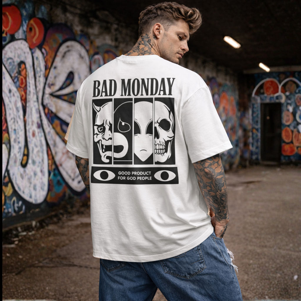 Bad Monday Oversized T-Shirt – Bold Streetwear Style