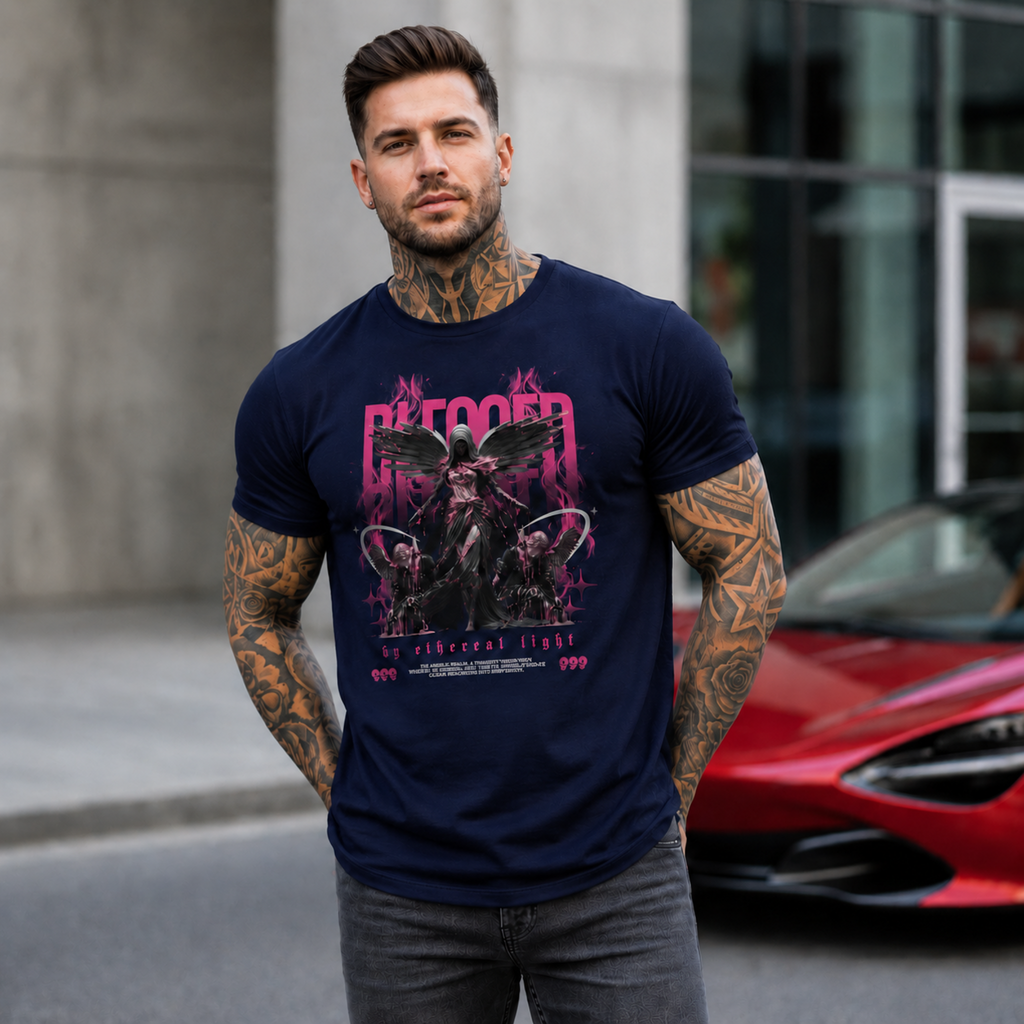 Lucifer Dark Fantasy Graphic T-Shirt