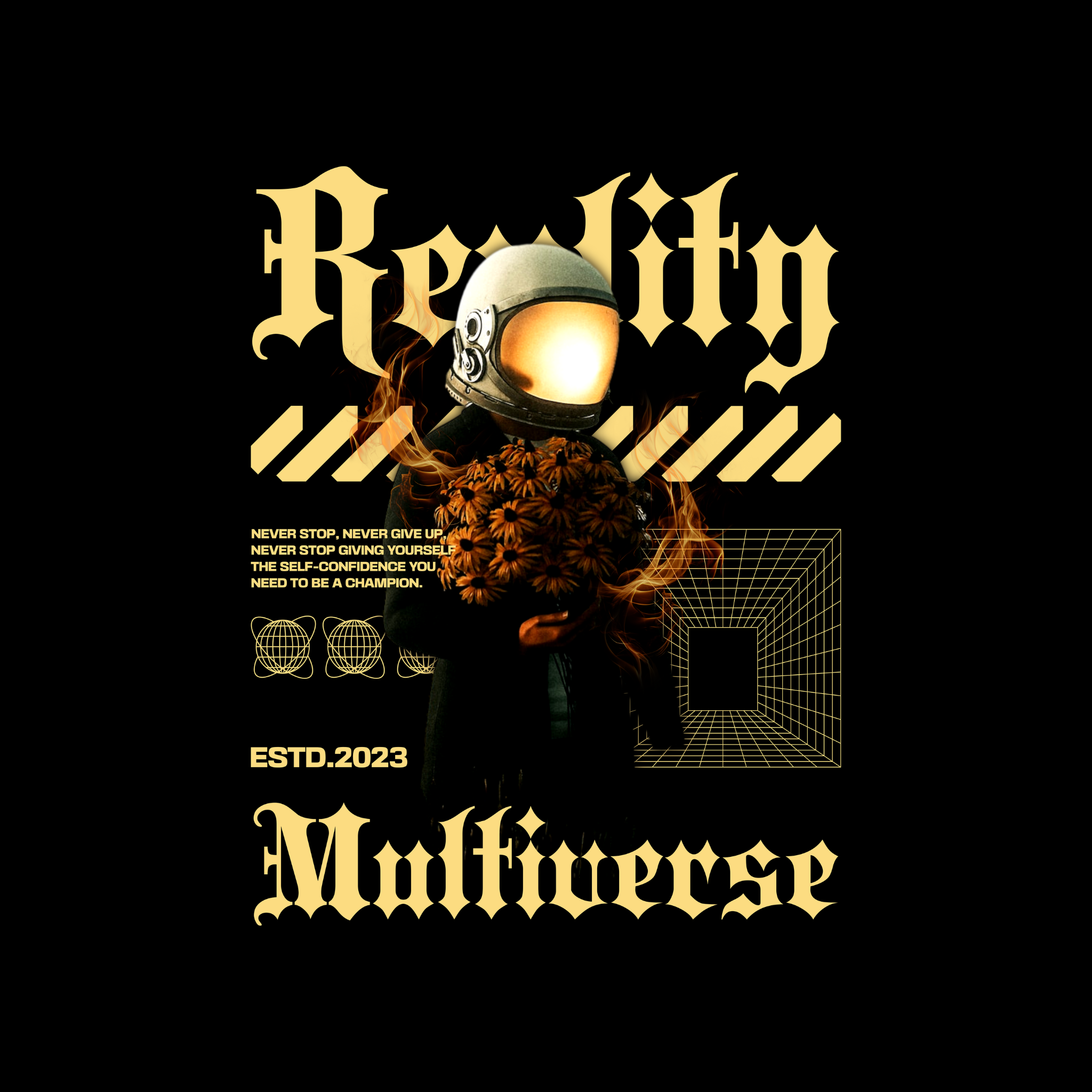 Multiverse Graphic Hoodie for Men