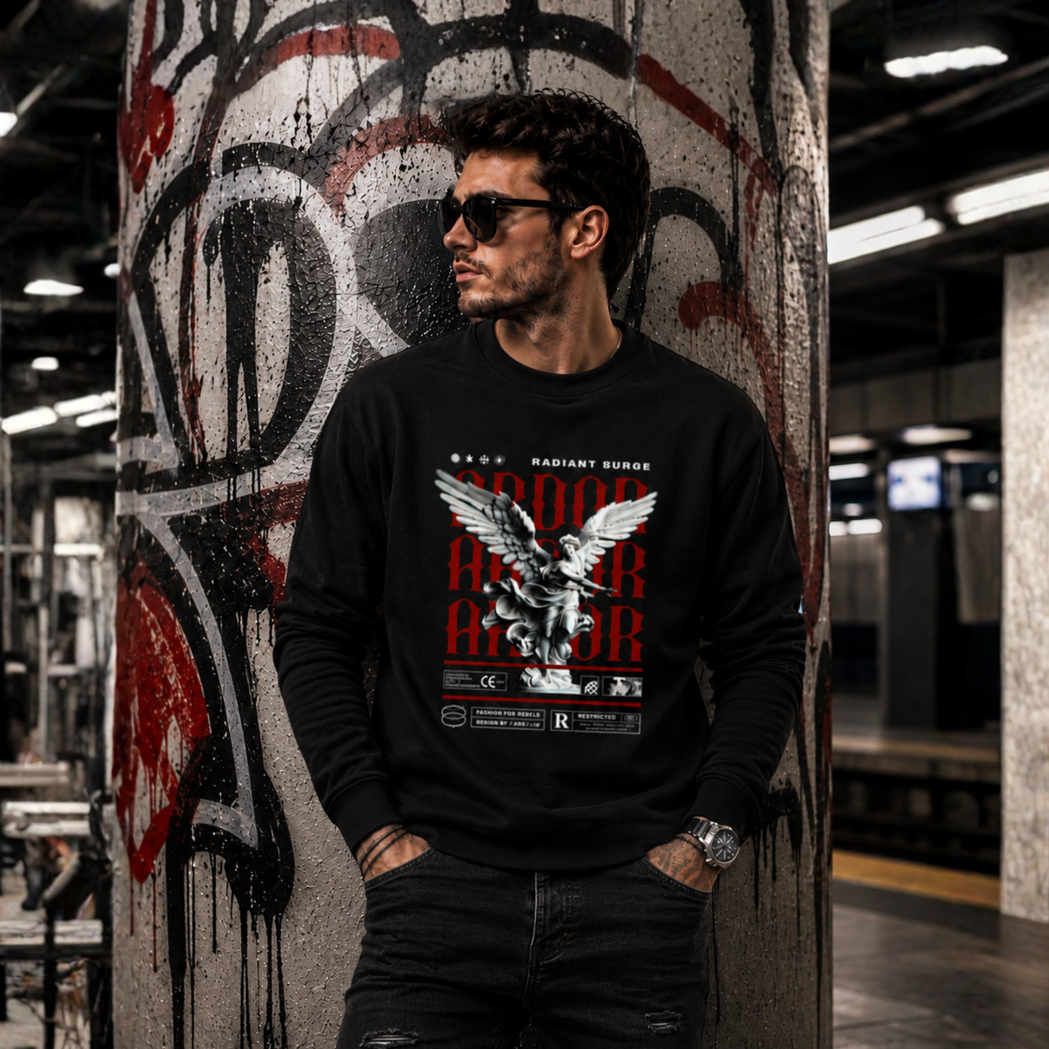 Zeus Sweatshirt for Men – Premium Cotton Streetwear