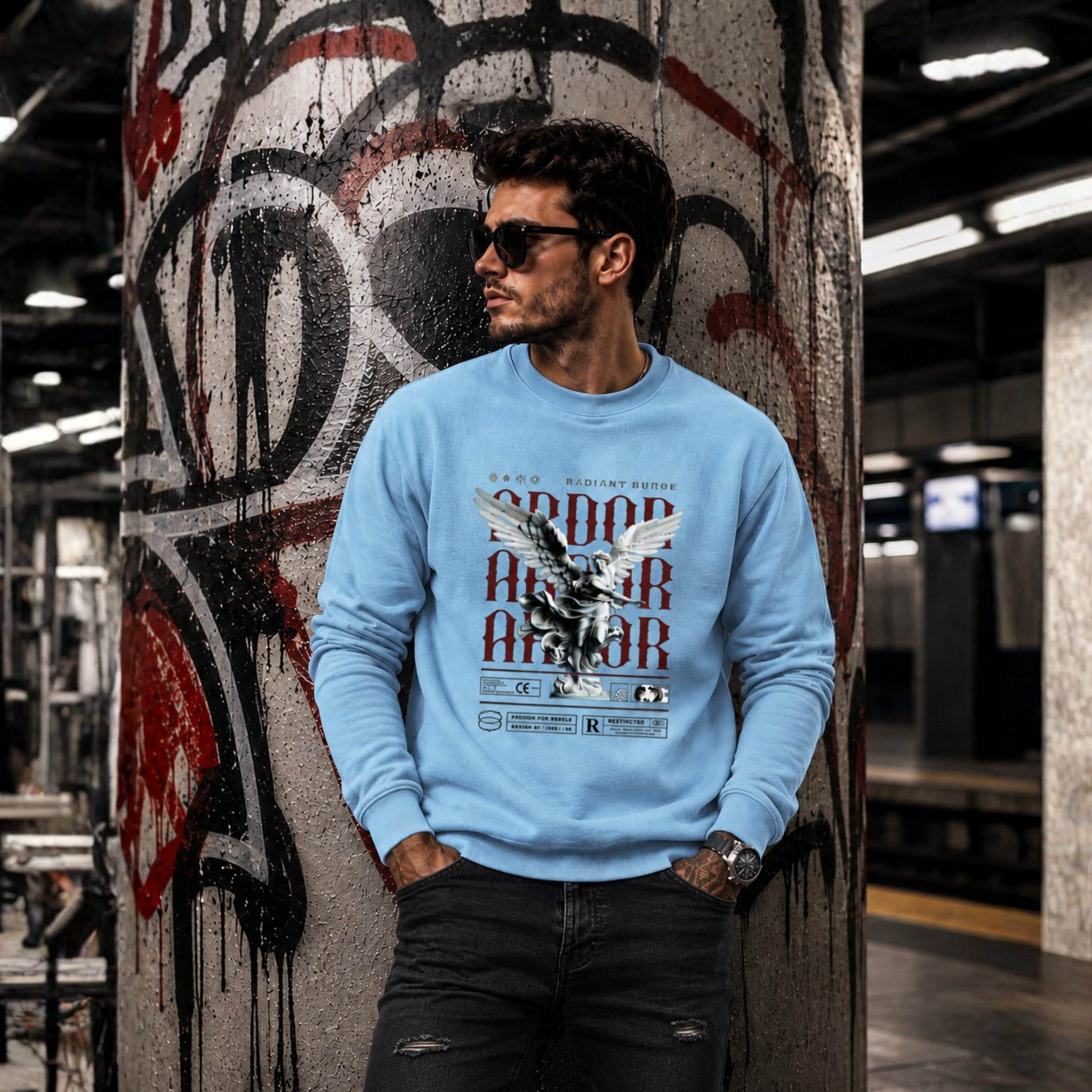 Zeus Sweatshirt for Men – Premium Cotton Streetwear