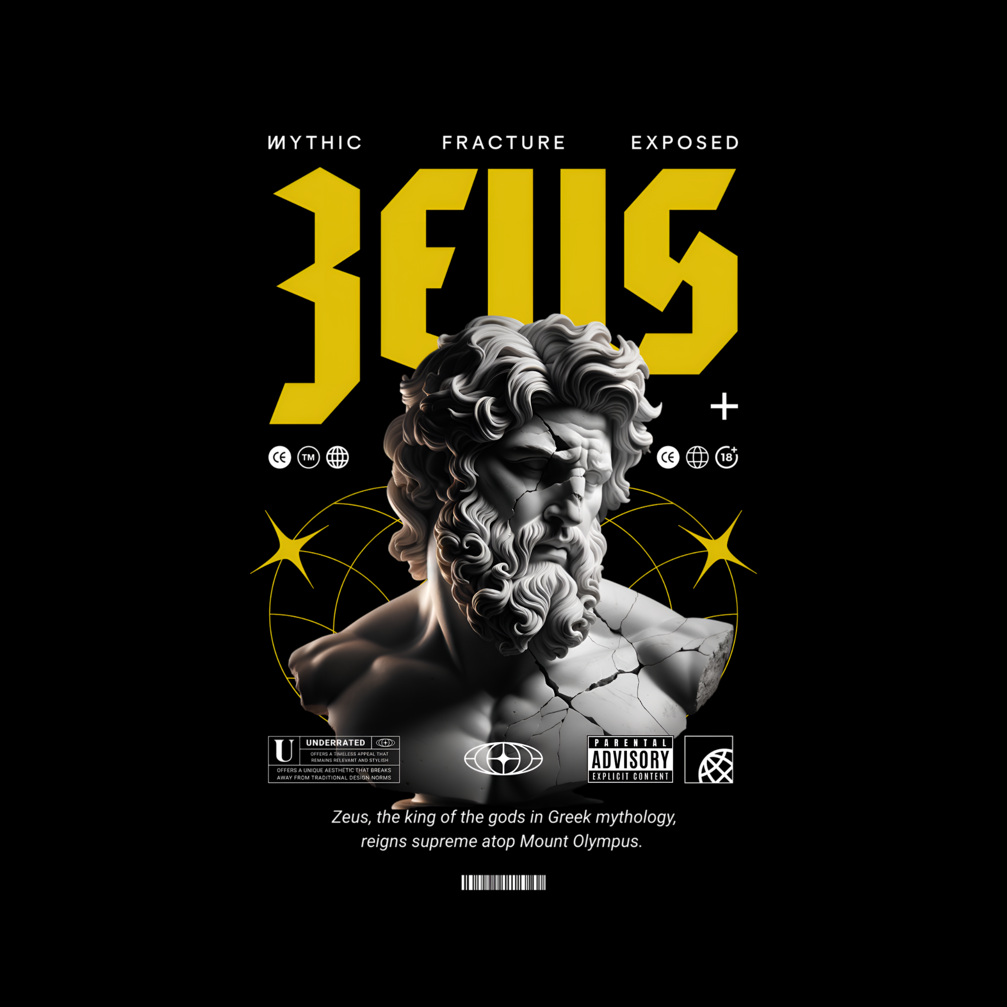 Zeus Sweatshirt for Men – Premium Cotton Streetwear